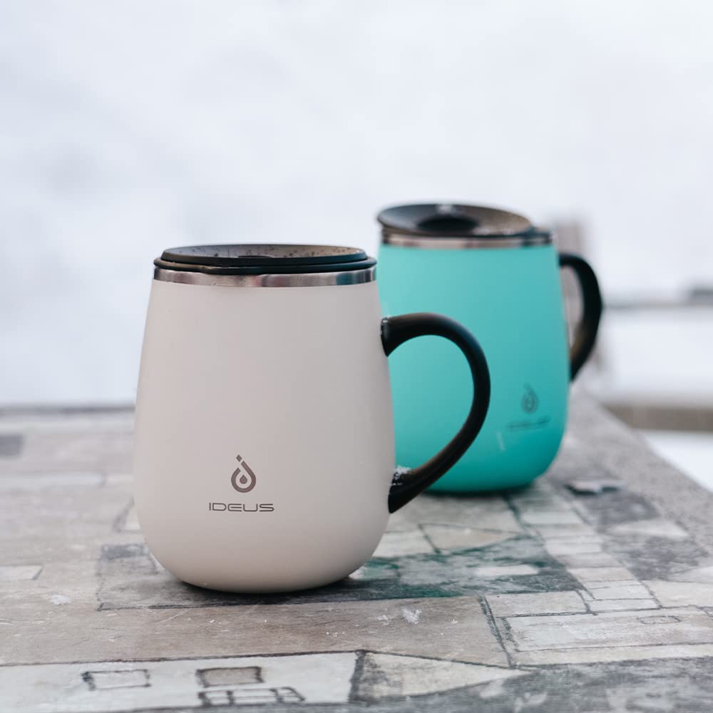 Ideus dishwasher-safe tumbler for easy, quick cleaning.