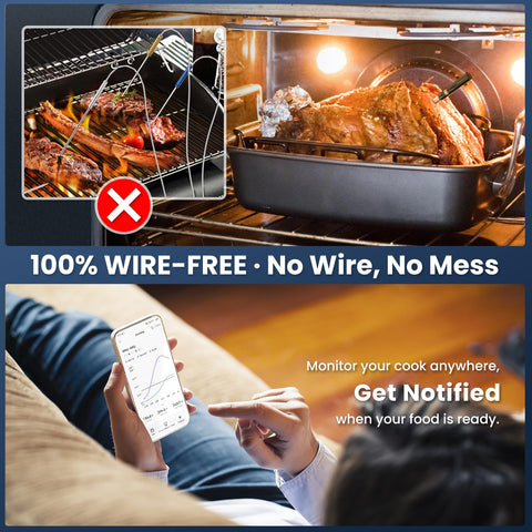 IDIAK compatible with oven grill and smoker setups