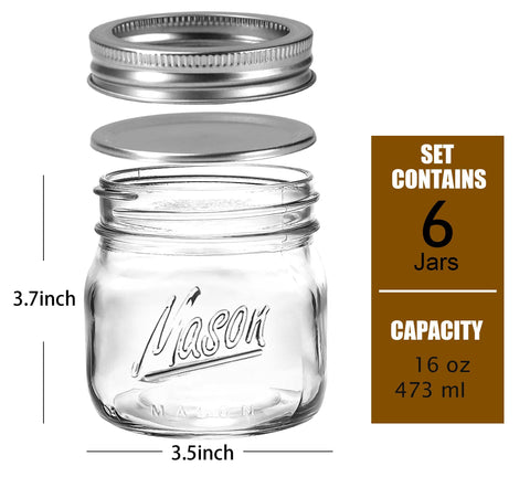 Ieavier airtight lids and bands keep jams and pickles fresher longer.