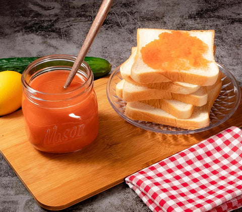 Ieavier jars are dishwasher safe for quick cleanup after jams.