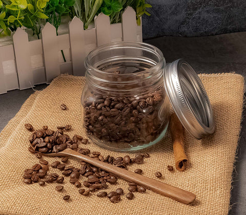 Ieavier jars for DIY canning, preserving, and creative kitchen projects.
