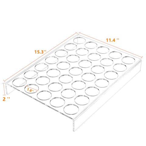 IEEK drawer-ready pod rack for KCup pods in a slim organizer.