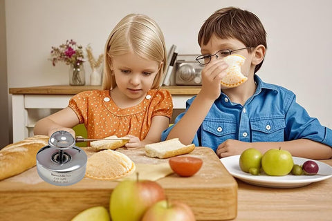IELEK crustless sandwich ideas ready for picnics and bake sales.