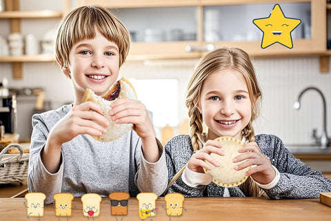 IELEK lunch time cutter ideal for parties and school lunches.