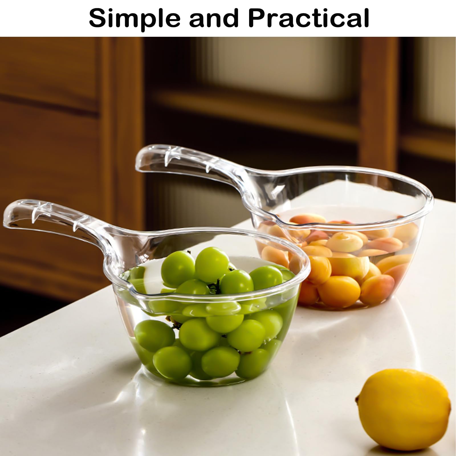 Iensen water ladle violet ideal for bath time tasks and scooping.
