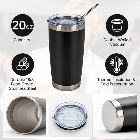 IEOVIEE engraving-ready tumbler invites personalized branding or gifts.