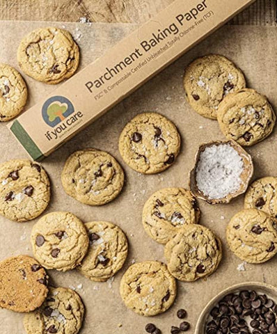 If You Care packaging highlights chlorine-free, FSC-certified parchment for eco kitchens