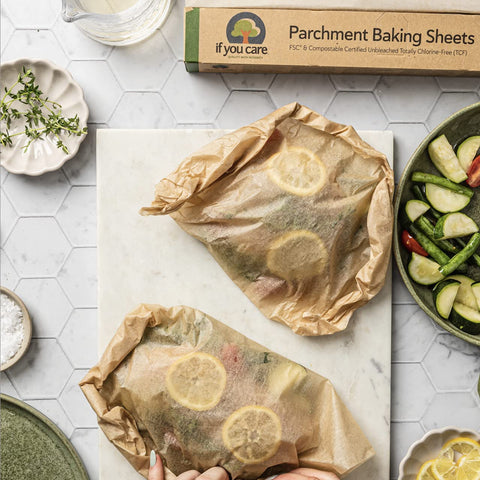 If You Care silicone-coated parchment offers natural non-stick for roasting and baking.