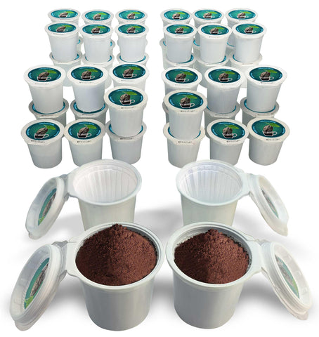 iFillCup 48-pods pack for customizable home coffee with your favorite beans.