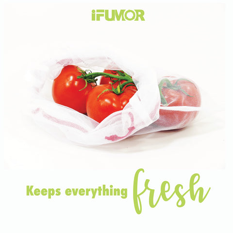iFUMOR three-size set fits fridge storage and travel totes.