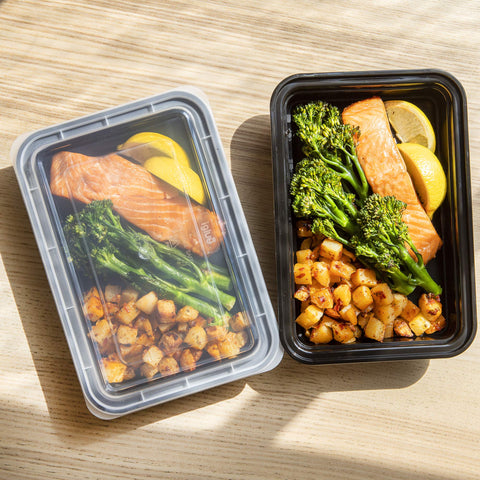 Igluu Meal Prep 28oz single-compartment container ideal for portion-controlled meals.