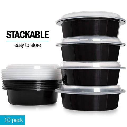 Igluu round salad bowl ideal for fresh lunches.