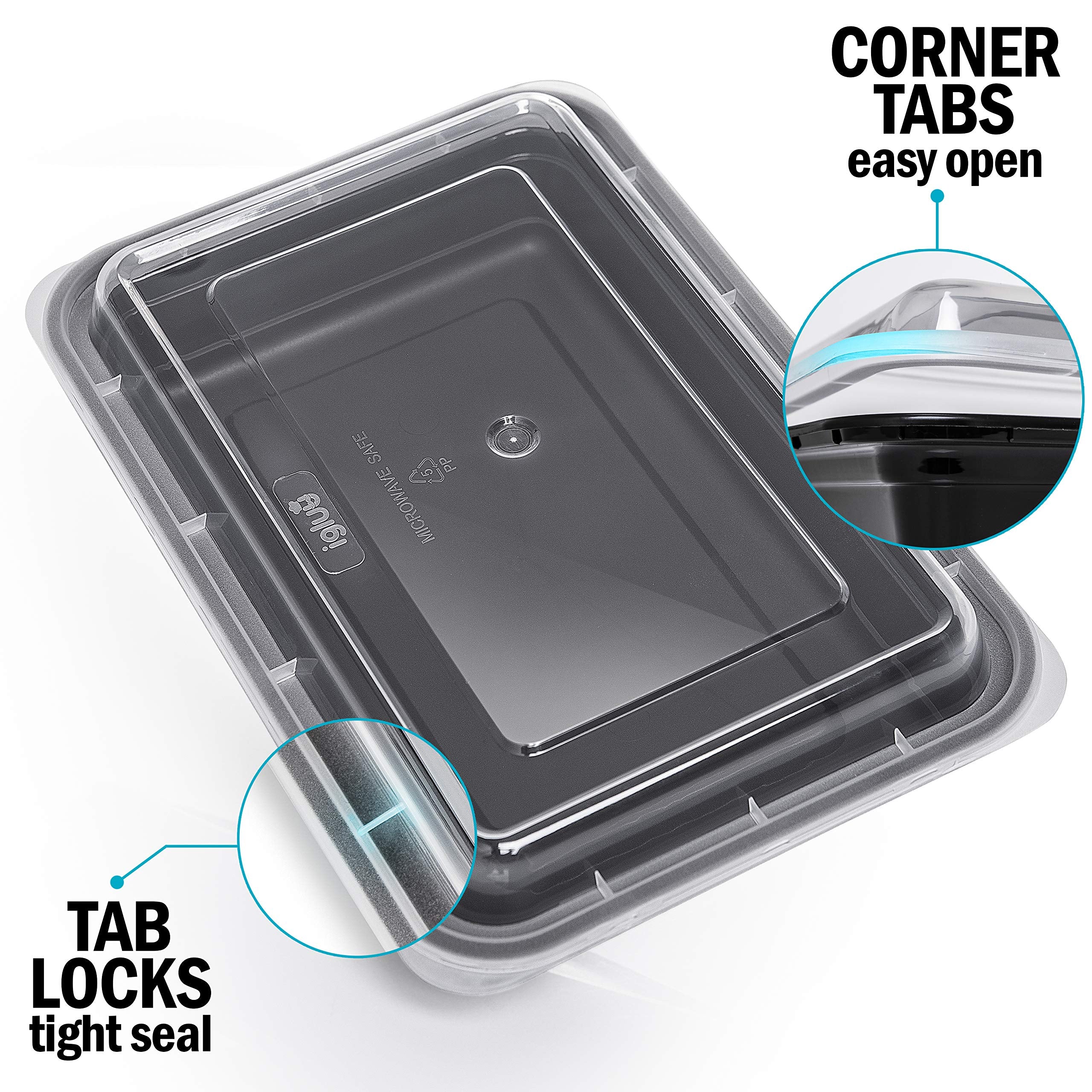 Igluu Meal Prep freezer-safe design preserves meals for later and reduces waste.