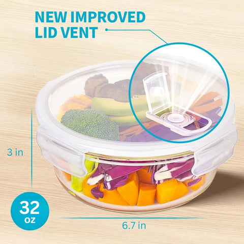 Igluu microwave-safe glass container for quick, convenient reheating.
