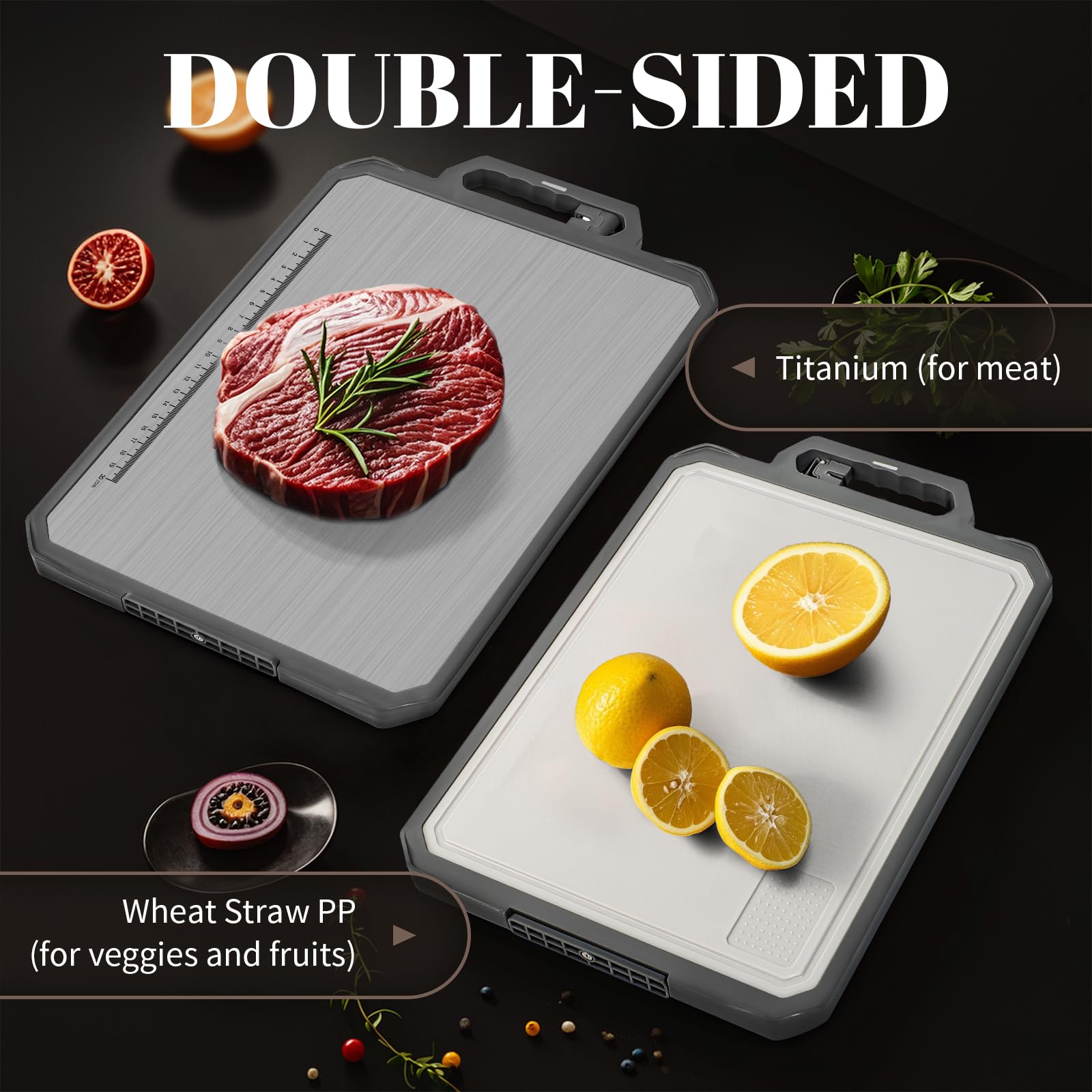 IGOYE foldable bracket and handle for easy draining and storage.
