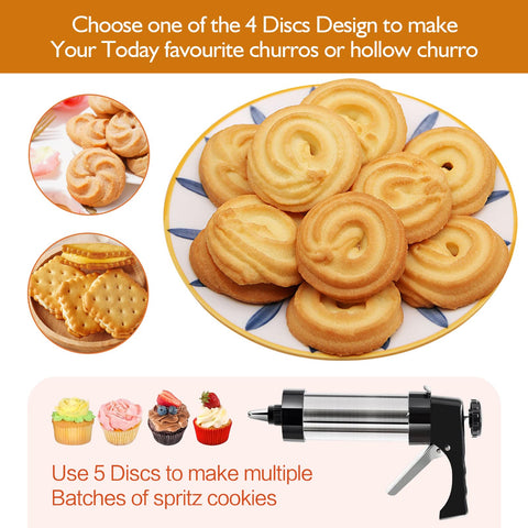 IGRARK 28-piece baking set enables versatile cookies and decorative cake projects