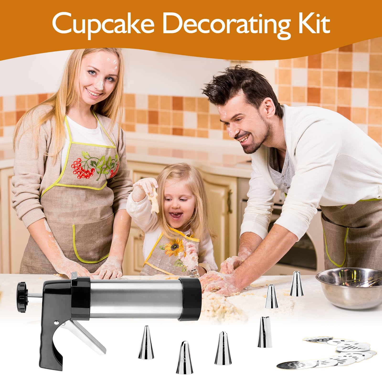 IGRARK piping tips set expands decorating options for pastries
