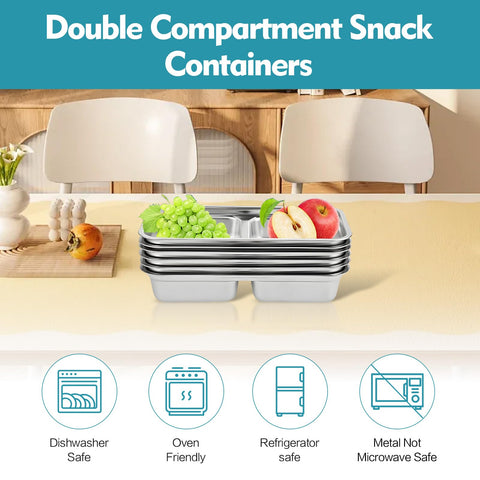 Portable IGRARK snack containers ideal for lunch, office, and travel.