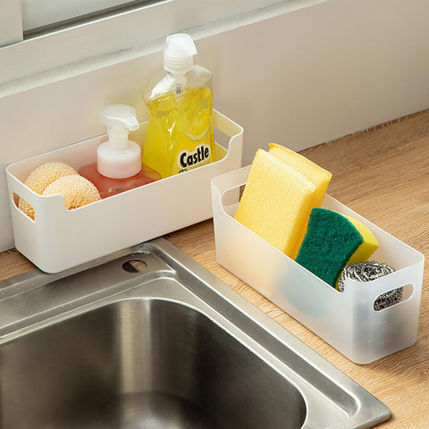 IGUOCY inside-cabinet storage with foil and sponges organized