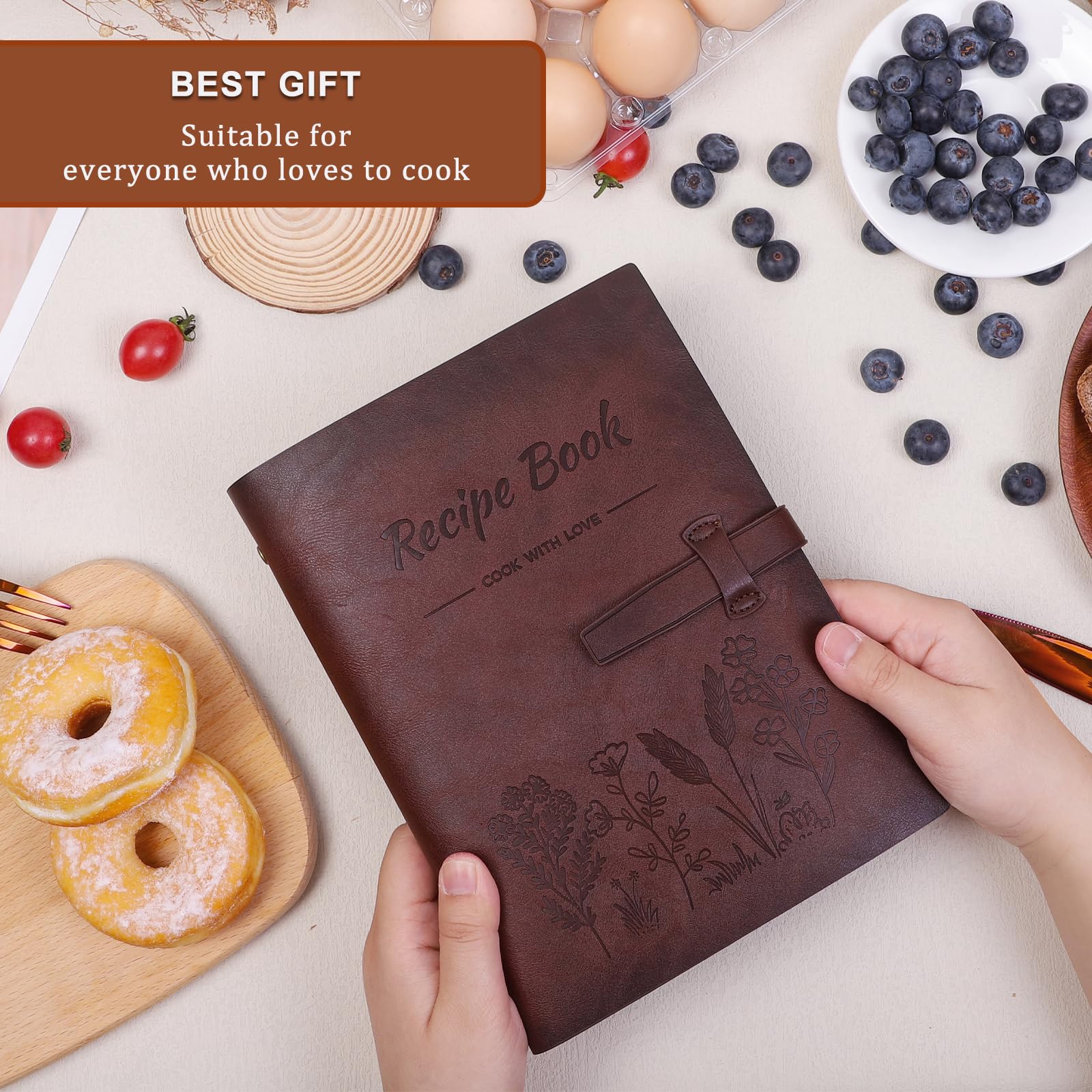 iHoesdste gift-ready journal makes a thoughtful kitchen gift.