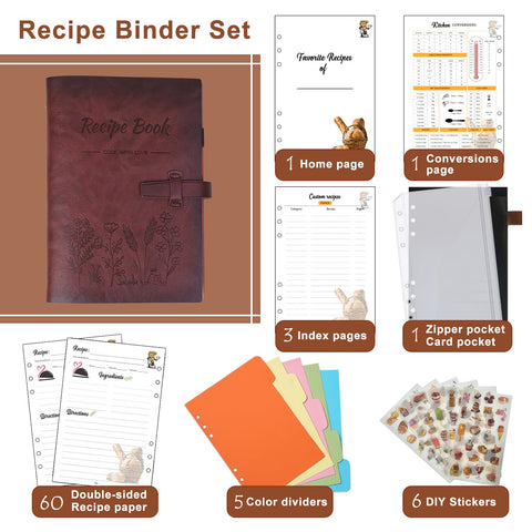 iHoesdste inner page design with conversion chart supports quick measurements.