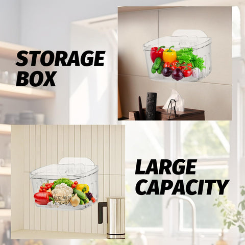 IIDEA food-grade BPA-free plastic bin for durable, clean storage.