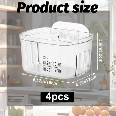 IIDEA space-saving kitchen pantry bin mounted on wall for neat shelves.
