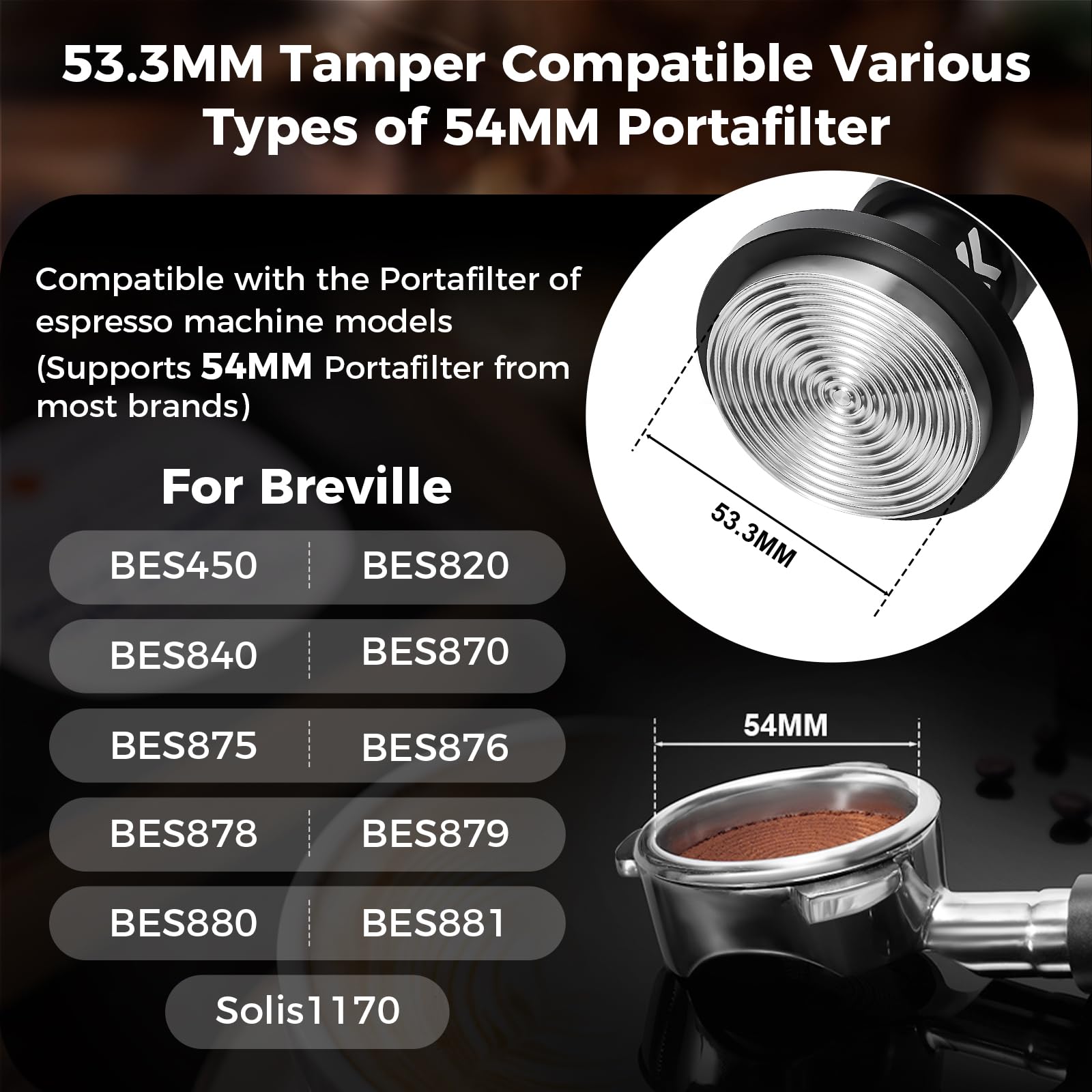 IKAPE low-profile design fits under tall cups and compact machines