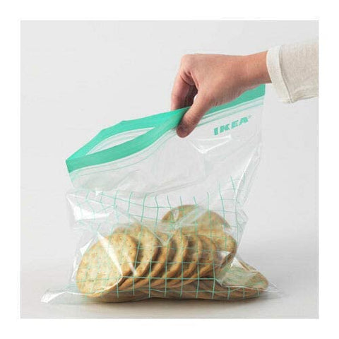IKEA ISTAD bags provide waterproof protection for belongings on the go.