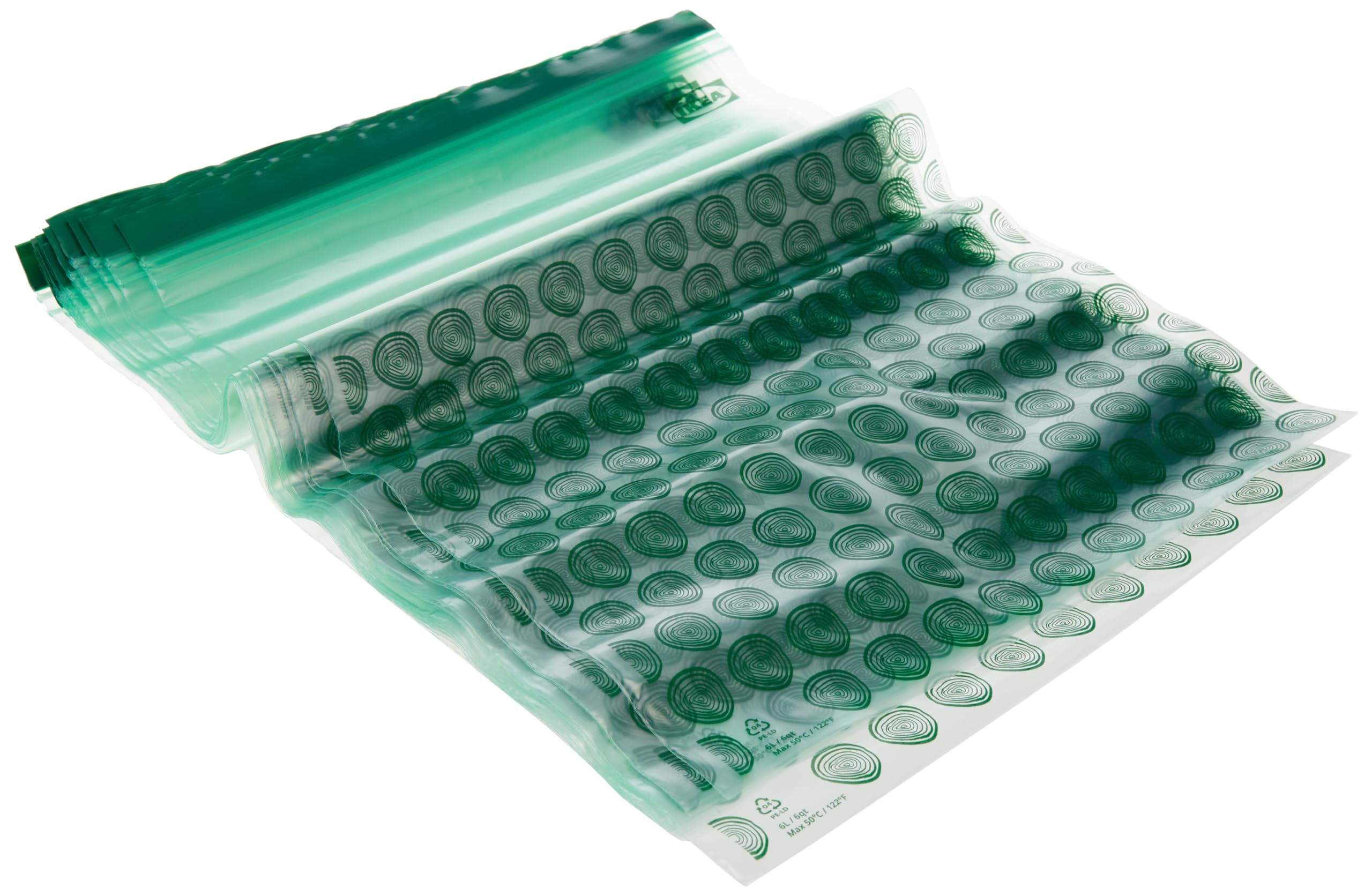 IKEA ISTAD pack of 30 for versatile freezer organization.
