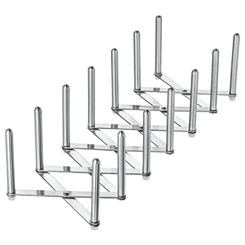 IKEA Variera adjustable-length lid rack helps fit cabinet space.
