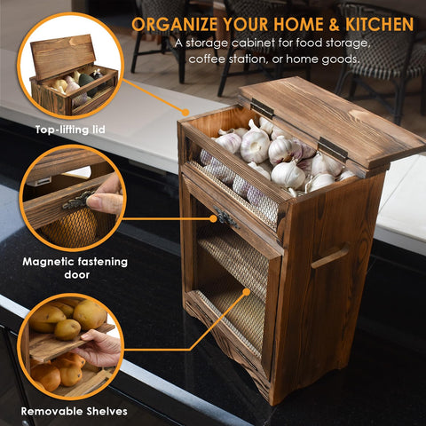 Ikee Design pine wood construction provides durable rustic charm.