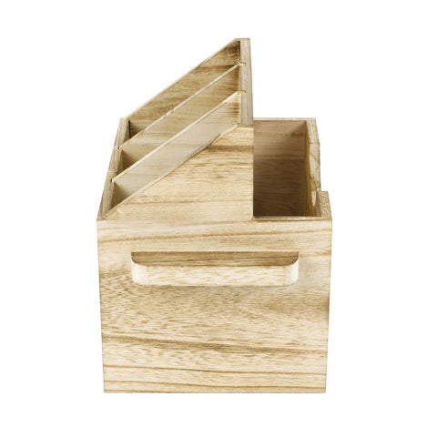 Compact dimensions fit on counters, bars, or picnic baskets for versatile use