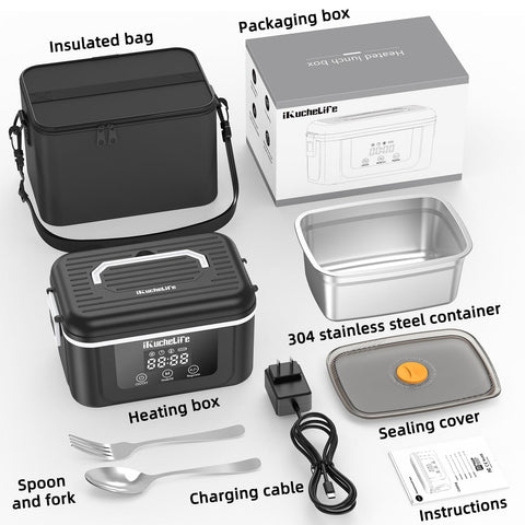 ikuchelife dishwasher-safe design simplifies cleanup after meals