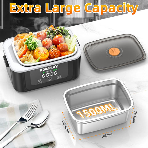 ikuchelife included spoon and fork set enhances on-the-go dining