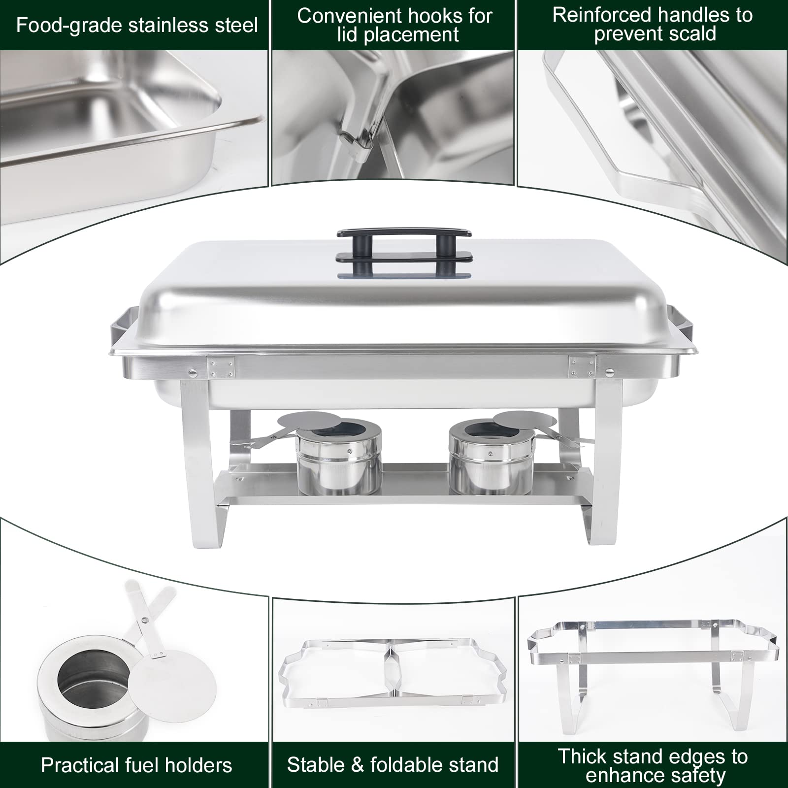 IMACONE fuel holder on display demonstrates stable tabletop heat management