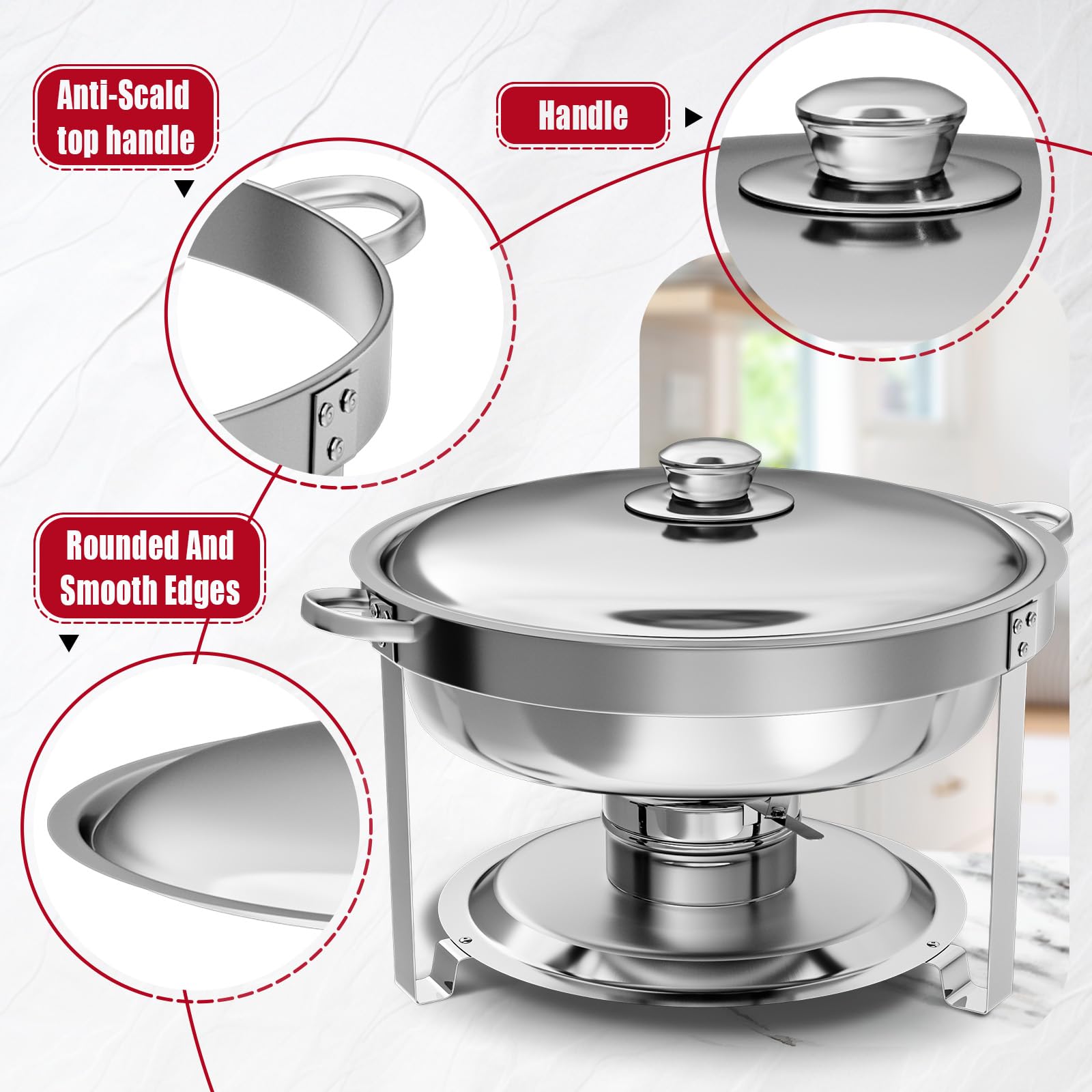 IMACONE stainless steel lid close-up highlights secure fit and sleek look