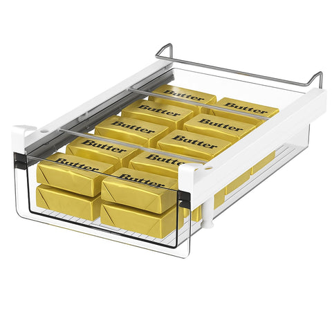 vacane Cajón para Refrigerador Bajo Estante – Organizador Deslizante y Almacenaje