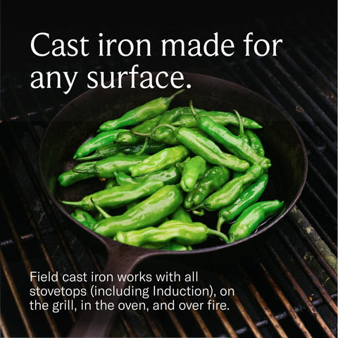 Field Company vintage-inspired USA-made skillet for everyday use