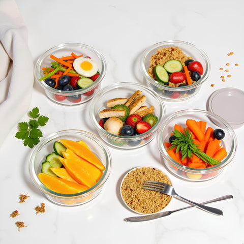 B.GUBOBOYA compact 12oz container ideal for lunches, snacks, sauces.