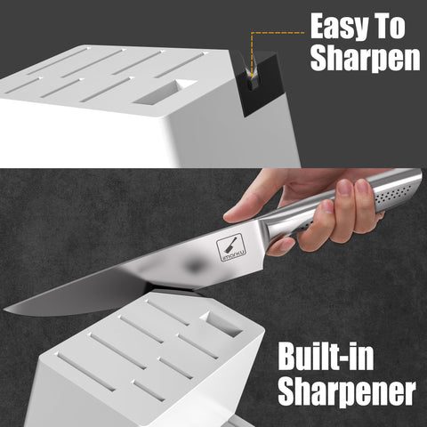 imarku santoku knife 7-inch ultra-sharp blade for efficient chopping