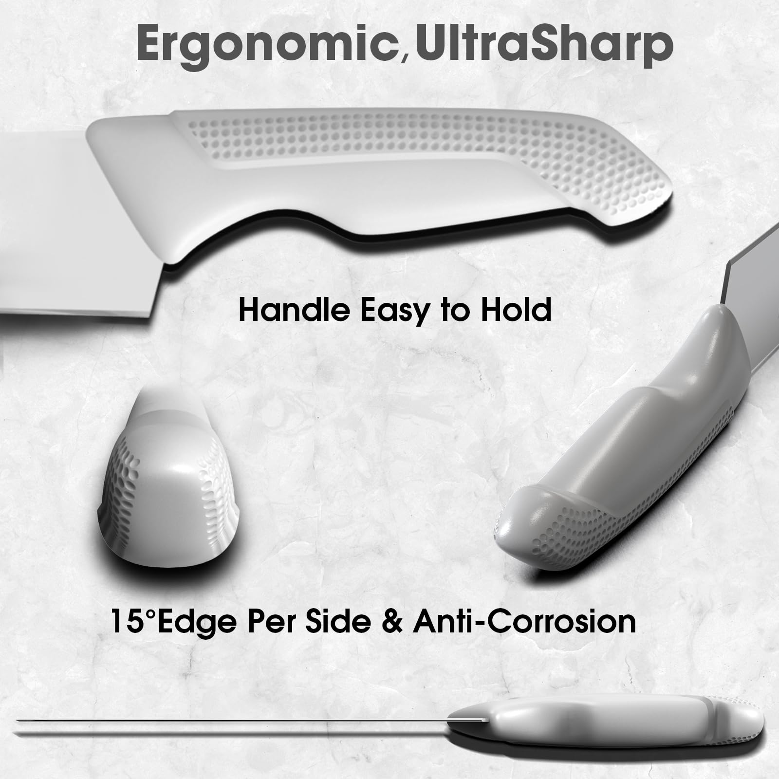 Imarku 7in Santoku knife for precise slicing and dicing.