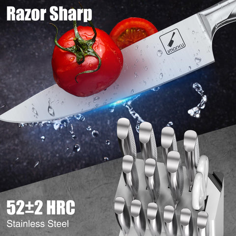 imarku bread knife 8-inch long blade for clean crusts and even slices