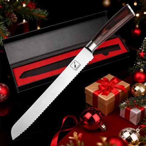 Imarku left- and right-handed design for comfortable slicing