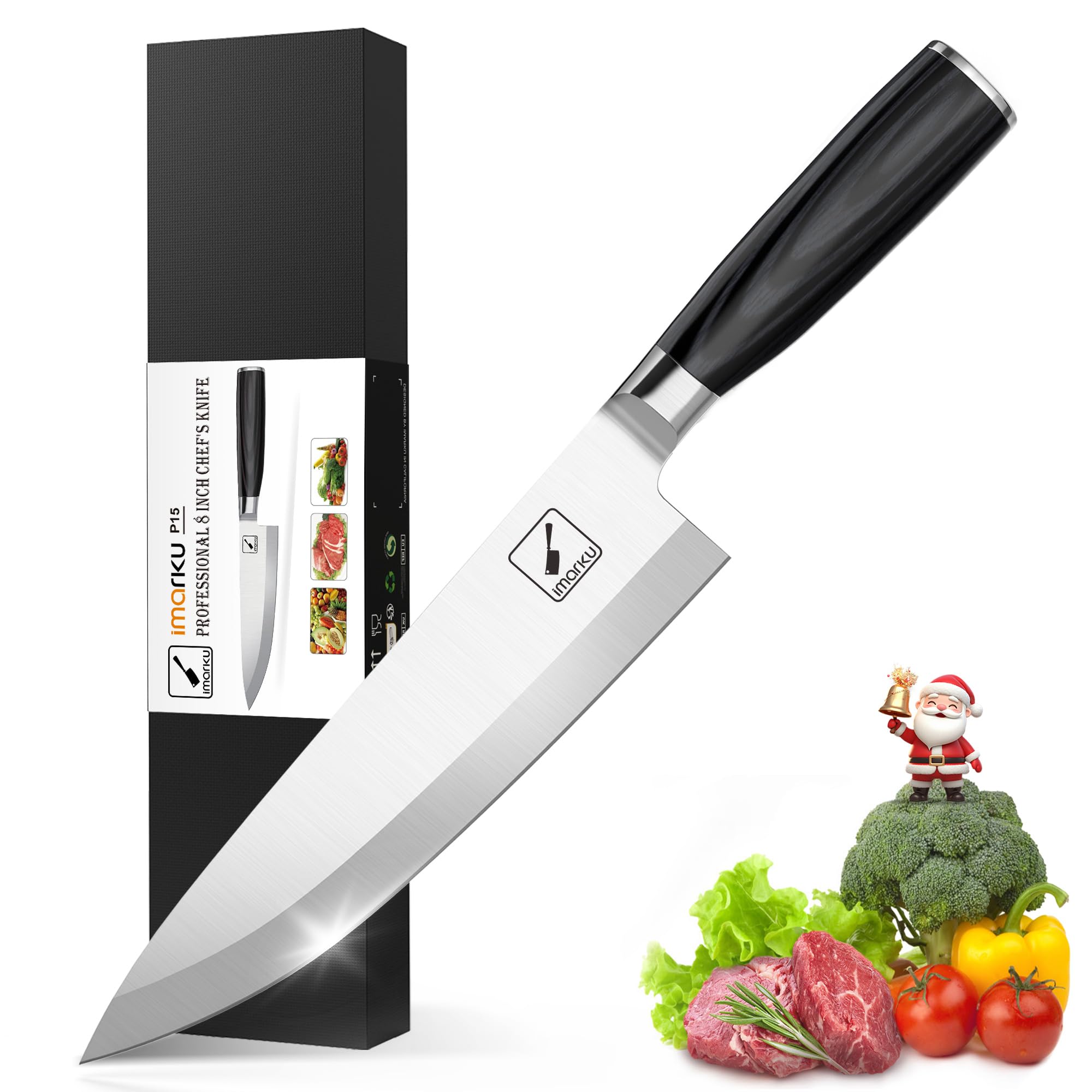 imarku chef knife in daily use: perfect for everyday slicing and dicing