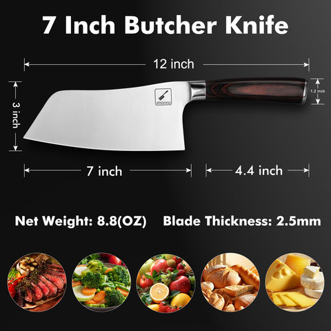 imarku cleaver compact kitchen tool fits small spaces and quick prep.