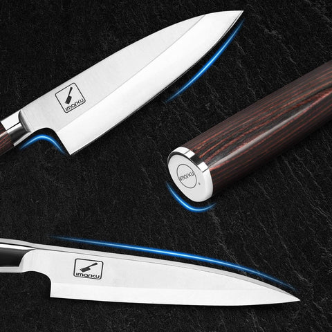 imarku deba knife 7-inch corrosion-resistant steel for lasting sharpness