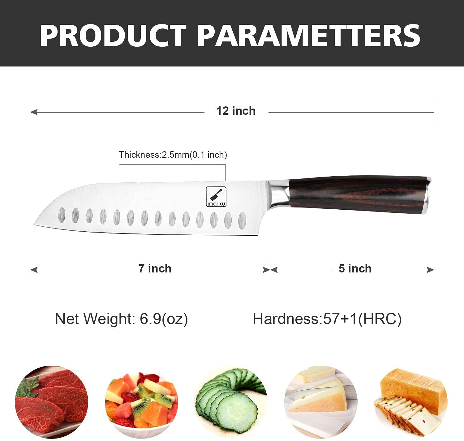 Imarku gift box presents a stylish kitchen knife for gifting