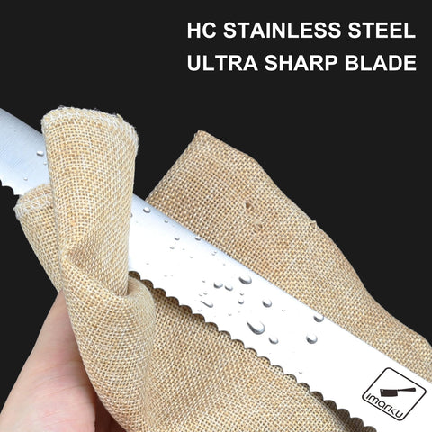Imarku knife designed for left-handed comfort and control