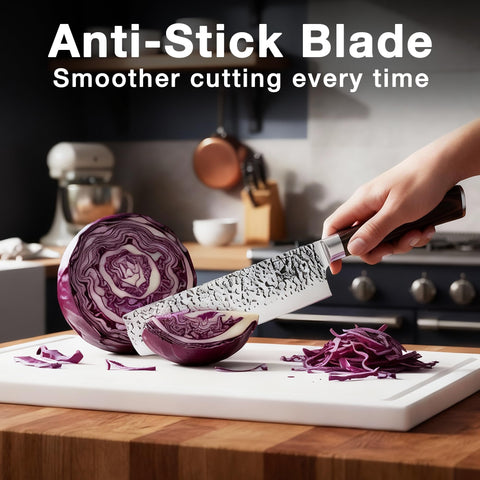 imarku Nakiri Knife ideal for chopping vegetables and meat